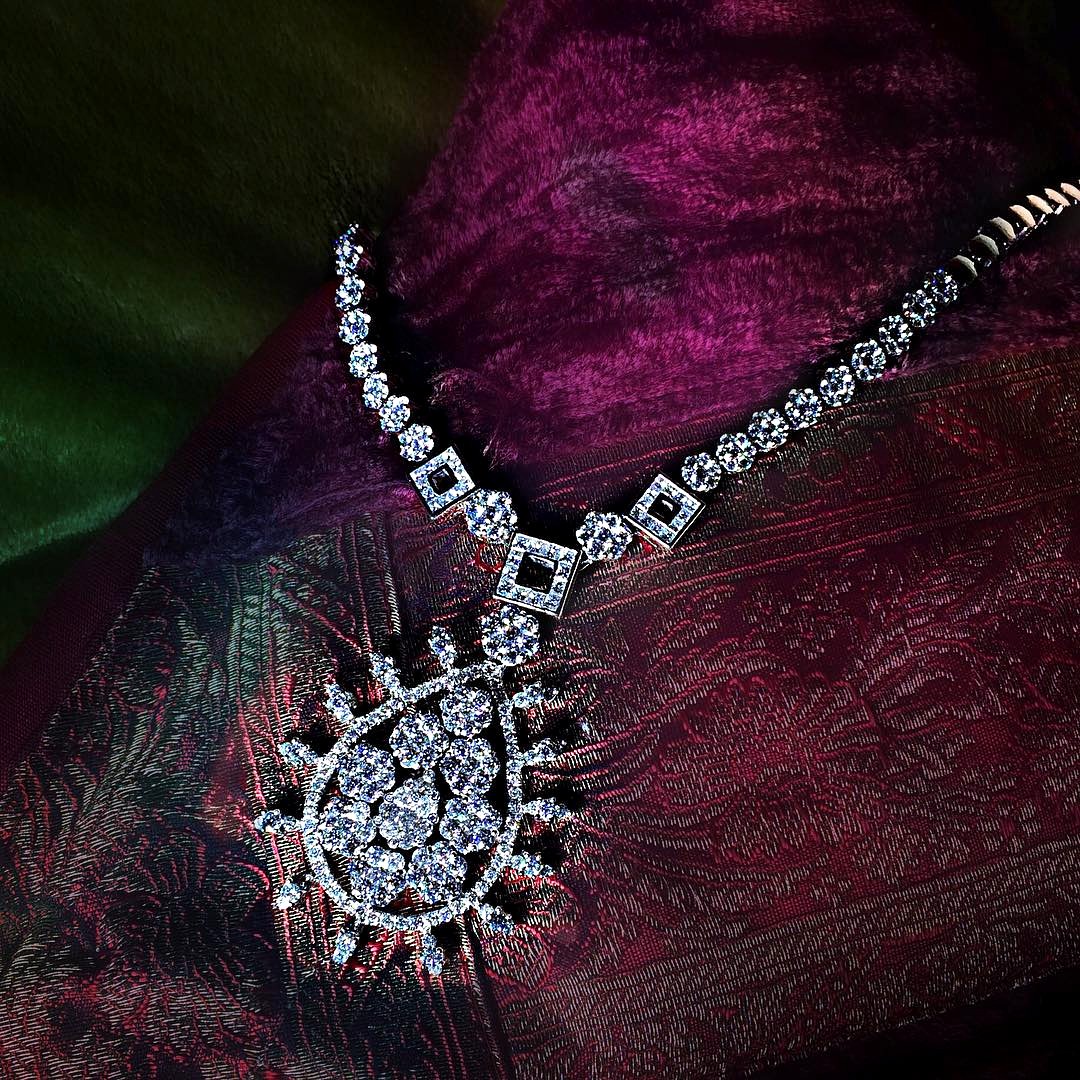 Celebrity wearing El Mawardy jewelry